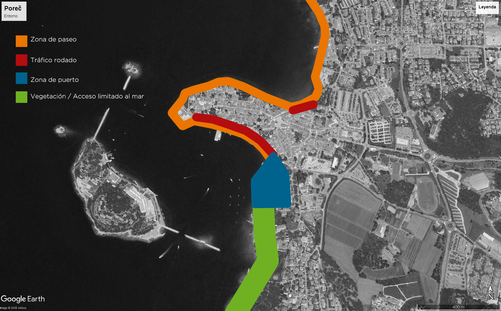 Geometría de la Ciudad frente al Mar IV: Poreč
